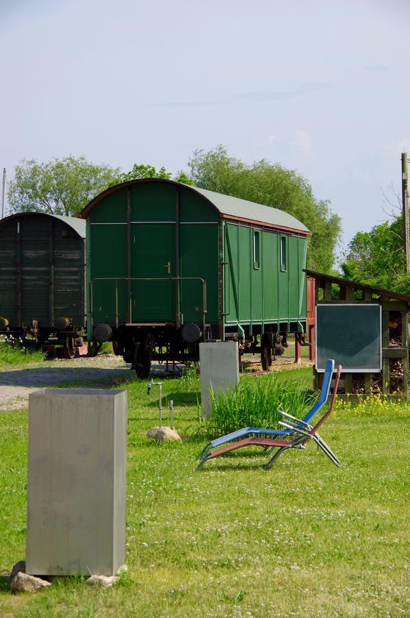 Villa Urlaubsbahnhof Schlafwagen Lauterbach  Exterior foto